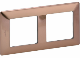Legrand Valena Life dvojitý rám, měděný (754162)