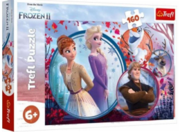 Puzzle Trefl 160 dílků Sesterské dobrodružství