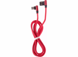 Libox USB-A - USB-C USB kabel 1 m červený (LB0150)