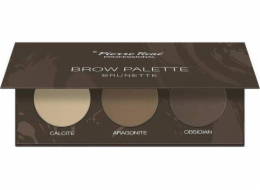 Paletka stínů na obočí Pierre Rene Brow Palette 03 Brunette