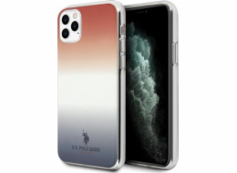 US Polo Assn US Polo USHCN58TRDGRB iPhone 11 Pro červeno-modrá/modrá a červená kolekce vzorů přechodů