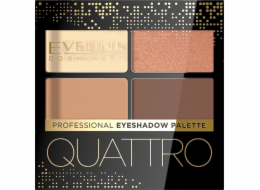 Eveline Eveline Quattro Quadruple oční stíny č. 01 3,2g