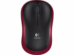 Logitech M185 Mouse Red (910-002240)