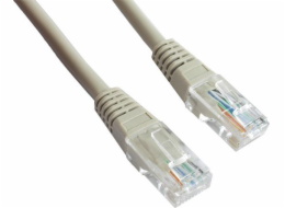 Gembird propojovací kabel RJ45, kat. 5e, UTP, 3m, černý (PP12-3M/BK)