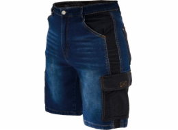 Šortky Dedra Jeans, velikost XL, džínovina 280g/m2