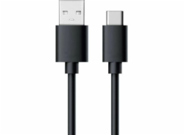 Realpower USB-A – USB-C kabel USB 0,6 m černý (255650)