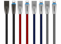 Usams USB-A – Lightning kabel 1,2 m šedý (IPZSUSB02)
