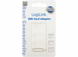 LogiLink 3v1 adaptér SIM karty (AA0047)