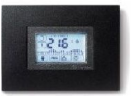 Finder Elektronický termostat černý, vestavěný, týdenní programovatelný (1C.51.9.003.2007)
