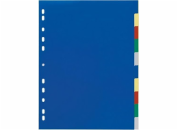 Odolný DURABLE Ordnerregister blank 2x5fbg überbreit 10Bl