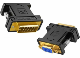 Ugreen DVI-I - D-Sub (VGA) AV adaptér černý (UGR305BLK)