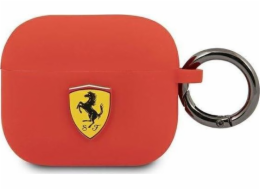Ferrari FEA3SILRE ochranné pouzdro pro AirPods 3 červené