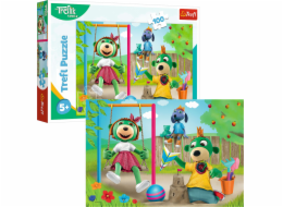 Trefl Puzzle 100 dílků Funny Trefliki 16422 Trefl p12
