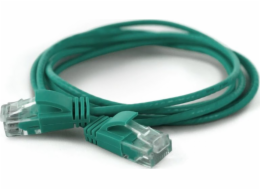 Wantec  wW Patch kabel CAT6A (rand 2,8 mm) UTP zelený 5,0 m (7331)