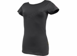 Dámské tričko Hi-Tec Lady Plain Dark Grey Melange, velikost L