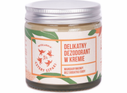 Mydlarnia Trzy Szpaki Jemný krémový deodorant Mandarin, 60 ml
