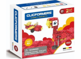 Clics Blocks CLICFORMERS Craft set červená 25 ks. (807001)