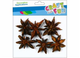 Craft with Fun CF DECK DEKORACE NATURA ANISE 2-3CM 10G 12/288