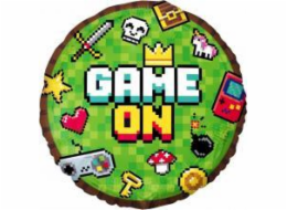 GoDan Game On fóliový balónek 45cm