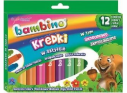 Svatý. Majewski Pastelky v tyčinkách 12col. Standard BAMBINO