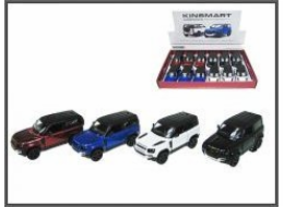 Hipo Auto Land Rover Deferender 90 1:36 13cm 4 barvy KT5428D