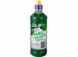 TUBAN Zelené třpytivé lepidlo PVA 500ml TUBAN
