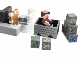 Figurka Mattel Minecraft – Minecart Mayhem Game (GVL55)