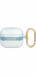 Ochranné pouzdro Guess Strap Collection pro AirPods 3 modré