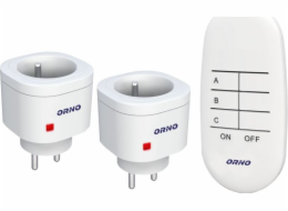 Orno ORNO ZÁSUVKY SADA 2 x DÁLKOVĚ OVLADANÉ ZÁSUVKY OR-GB-439