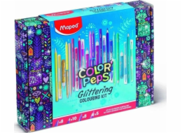 Umělecká sada třpytek Maped Colorpeps 31 ks. MAPOVANÝ