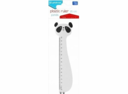 Starpak Plastové pravítko Panda 15cm