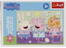 Trefl PUZZLE 20 EL MINIMAXI CLUES 21126 BEZSTAROSTNÝ DEN