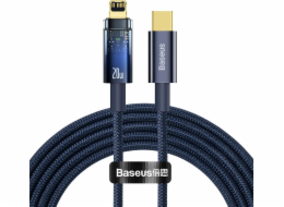 Baseus USB-C - Lightning USB kabel 2 m modrý (BSU3462BLU)