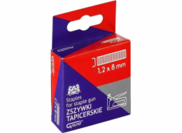 Velké sponky do sešívačky/sběrače na čalounění 1,2x8mm