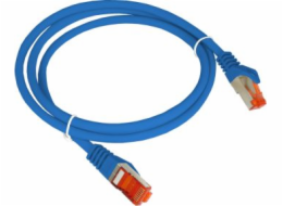 Alantec Patch-cord S/FTP kat.6A LSOH 0,25m modrý ALANTEC