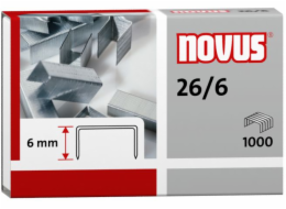 Svorky Novus 26/6 x 1000 (040-0056 NO)