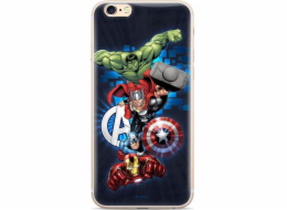Marvel Original pouzdro Marvel s potiskem Avengers 001 pro iPhone XR tmavě modrá (MPCAVEN059) univerzální