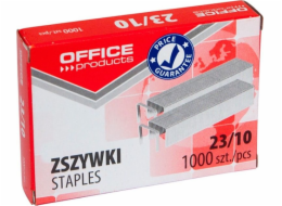 Kancelářské výrobky KANCELÁŘSKÉ PRODUKTY sponky, 23/10, 1000 ks.