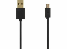 Xiaomi USB-A - microUSB USB kabel 1,1 m černý (21942)