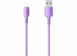 Somostel USB-A – Lightning kabel 1,2 m fialový (SMS-BP06 USB – Lightning Purple)