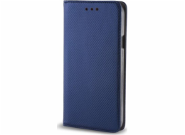 Pouzdro Smart Magnet pro Samsung S21 FE, tmavě modrá