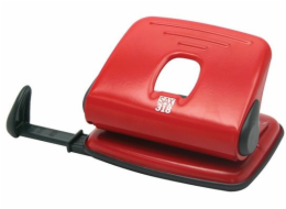Děrovačka SAX 318 15 listů červená (ISAX318-04)