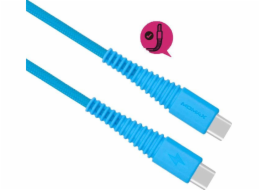 Momax USB-C – USB-C kabel USB 1,2 m fialový (36290-uniw)