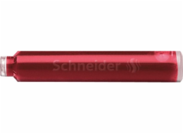 Schneider Náplně do pera SCHNEIDER, 6 ks, červené