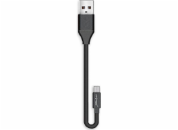 Nafumi USB-A - microUSB kabel 0,3 m černý (25783)