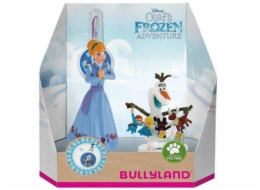 Figurka Bullyland Disney Frozen - Anna a Olaf + přívěsek (264073)