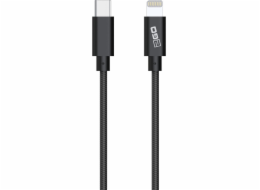 USB kabel 2GO 2GO USB Ladekabel-MFI zert anthrazit-100cm Apple USB typ C