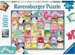 Dětské puzzle Spousta barevných squishmallows