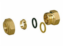 KONEKTOR MĚDĚNÉ TRUBKY (R180F 12X1"FF)