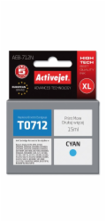 Náplň do inkoustové tiskárny ActiveJet AEB-712N 15ml azurová